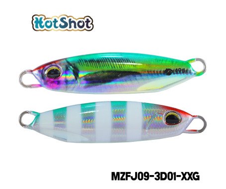 AQUA MARINE - Hotshot- Two-Face 3D Jigs